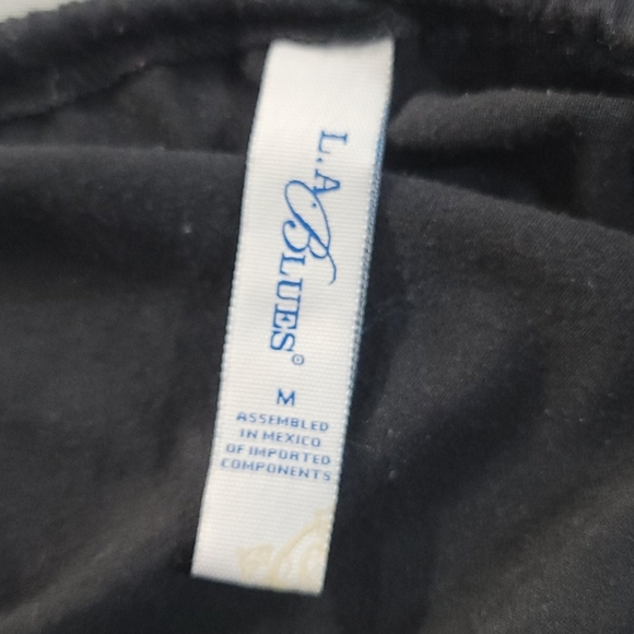 Off-the-Shoulder Top with Sparkle Waistband - Picture 2 of 2